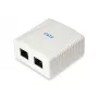Aufputzdose Equip 2-Port Cat.6 235214