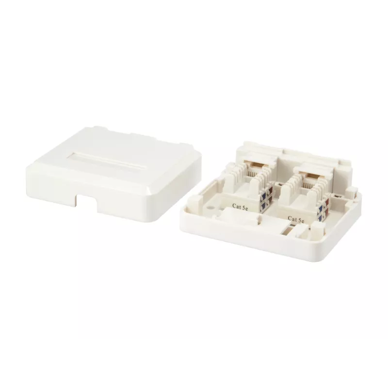 2-Port Keystone Jack Aufputzdose Equip 125124