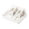2-Port Keystone Jack Aufputzdose Equip 125124