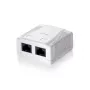 Aufputzbox Equip 2-Port Cat.6 235212