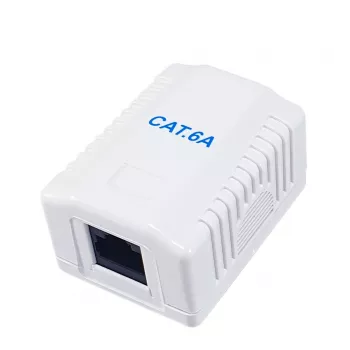 Netzwerk-Anschlussdose Equip 235215 Cat6a Weiß 54 mm x 39 mm x 29,5 mm