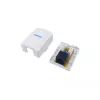 Netzwerk-Anschlussdose Equip 235215 Cat6a Weiß 54 mm x 39 mm x 29,5 mm