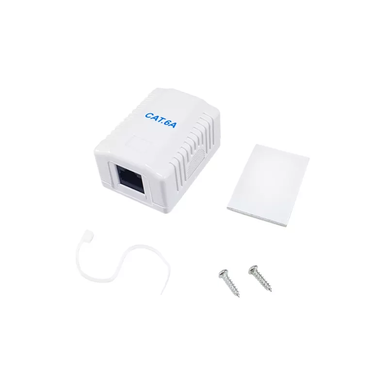 Netzwerk-Anschlussdose Equip 235215 Cat6a Weiß 54 mm x 39 mm x 29,5 mm