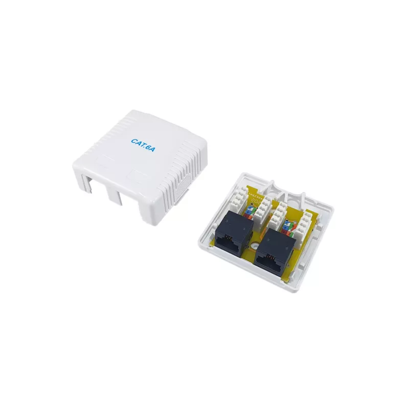 Equip 2-Port Cat.6A Aufputzdose 61 mm x 29,6 mm x 59,1 mm