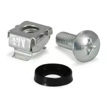 Equip M6 Käfigmutter-Schrauben-Set, 20 Sets