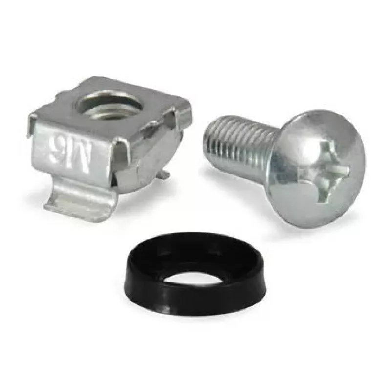 Equip M6 Käfigmutter-Schrauben-Set, 20 Sets
