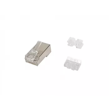 Equip Cat.6A RJ45 geschirmter Stecker, 100 St./Packung