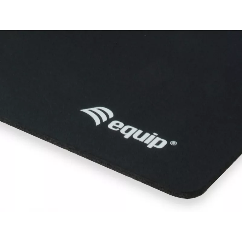 Equip Mauspad, Schwarz, Einfarbig, Nylon, Gummi, Rutschfeste Unterseite