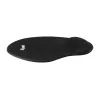 Equip Gel-Mauspad, Schwarz, Einfarbig, Stoff, Gel, Polyurethan, Handgelenkauflage, Rutschfeste Unterseite