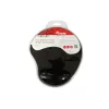 Equip Gel-Mauspad, Schwarz, Einfarbig, Stoff, Gel, Polyurethan, Handgelenkauflage, Rutschfeste Unterseite