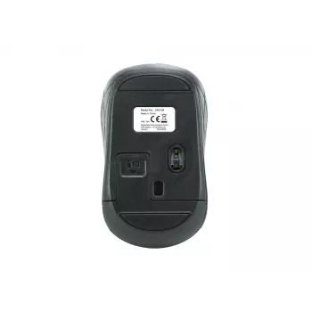 Equip Mini Optische Funkmaus, Beidhändig, Optisch, RF Wireless, 1600 DPI, Grau