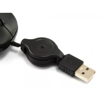 Equip 245103 Maus Reise Beidhändig USB Typ-A Optisch 1000 DPI