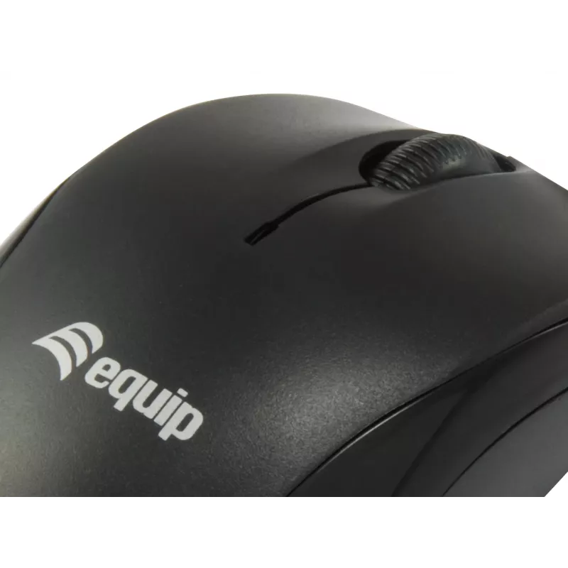 Equip 245103 Maus Reise Beidhändig USB Typ-A Optisch 1000 DPI