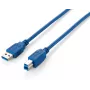 USB-3.0-Kabel Typ A auf Typ B Equip 128291 1,0 m blau