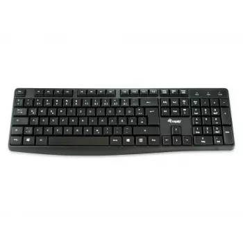 Equip Wired USB Tastatur, Full-size (100%), Wired, USB, QWERTY, Schwarz