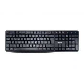 Equip 245213 Tastatur Büro USB QWERTY Italienisch Schwarz