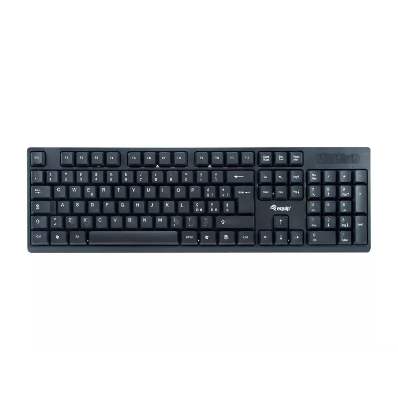 Equip Wireless Tastatur & Maus Set, IT-Layout