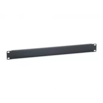 Blindplatte Equip 327503 Schwarz