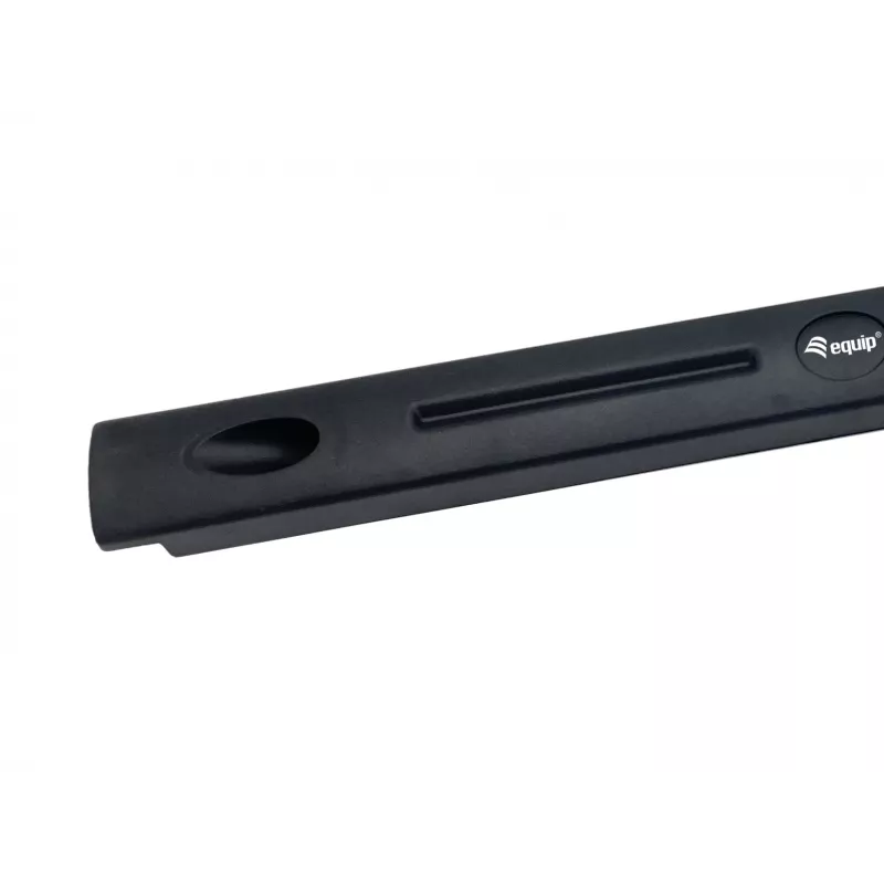 Blindblende Equip 19 Zoll 1HE Werkzeuglos Schwarz Rack-Kapazität 1HE