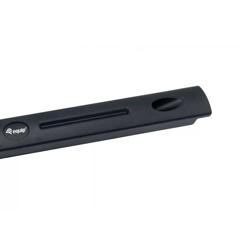 Blindblende Equip 19 Zoll 1HE Werkzeuglos Schwarz Rack-Kapazität 1HE