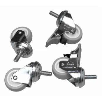 Lenkrollen Equip EZW-1 Silber 30x30x60mm 4 Stk.