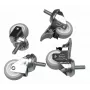 Lenkrollen Equip EZW-1 Silber 30x30x60mm 4 Stk.