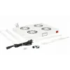 Equip Cooling Fans 19', 1U, 4FANS, RAL7035 Grau