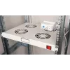 Equip Cooling Fans 19', 1U, 4FANS, RAL7035 Grau