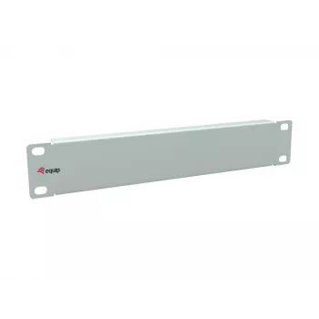 Blindpanel Equip 10 Zoll 1U Hellgrau Stahl 25,4 mm