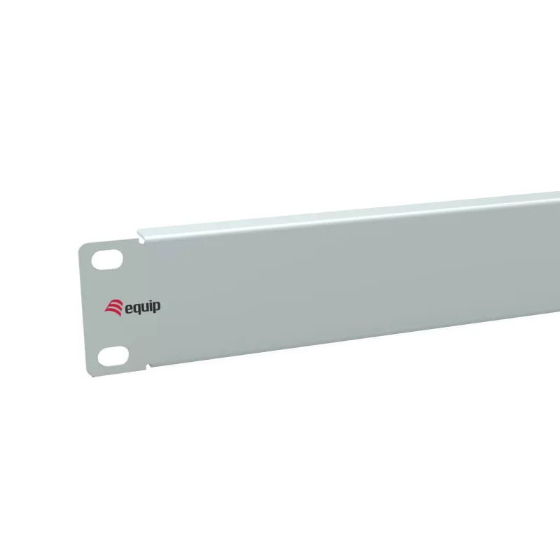 Blindpanel Equip 10 Zoll 1U Hellgrau Stahl 25,4 mm