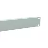 Blindpanel Equip 10 Zoll 1U Hellgrau Stahl 25,4 mm
