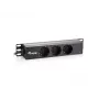 Equip 3-fach deutsche Stromverteilereinheit, 10 Zoll