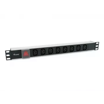 Equip 333310 Power Distribution Unit (PDU) 8 AC-Ausgänge 1U schwarz