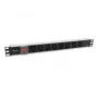 Equip 333310 Power Distribution Unit (PDU) 8 AC-Ausgänge 1U schwarz