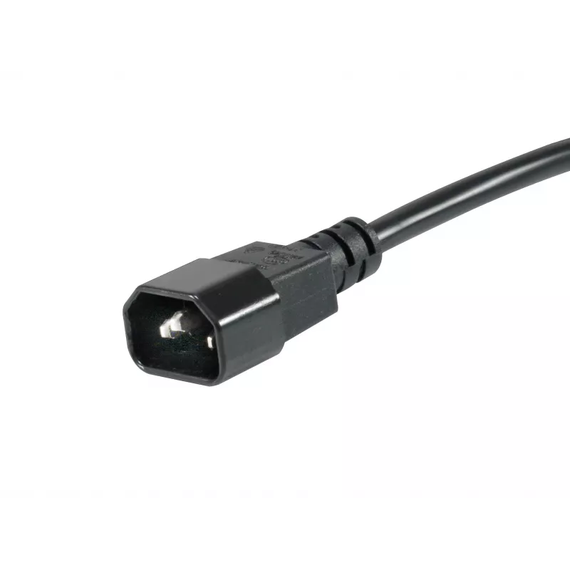 Equip 8-fach deutsche Steckdosenleiste mit IEC C14 Stecker