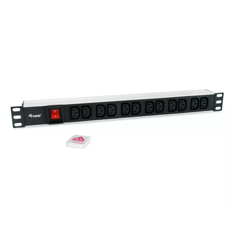 Equip 12-fach C13 Power Distribution Unit, Ein-/Ausschalter