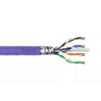 DIGITUS Installationskabel - CAT6 - F/UTP - AWG 23/1 - 305m - Lila