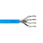 DIGITUS Installationskabel - CAT6a - U/FTP - AWG 23/1 - 100m - Blau