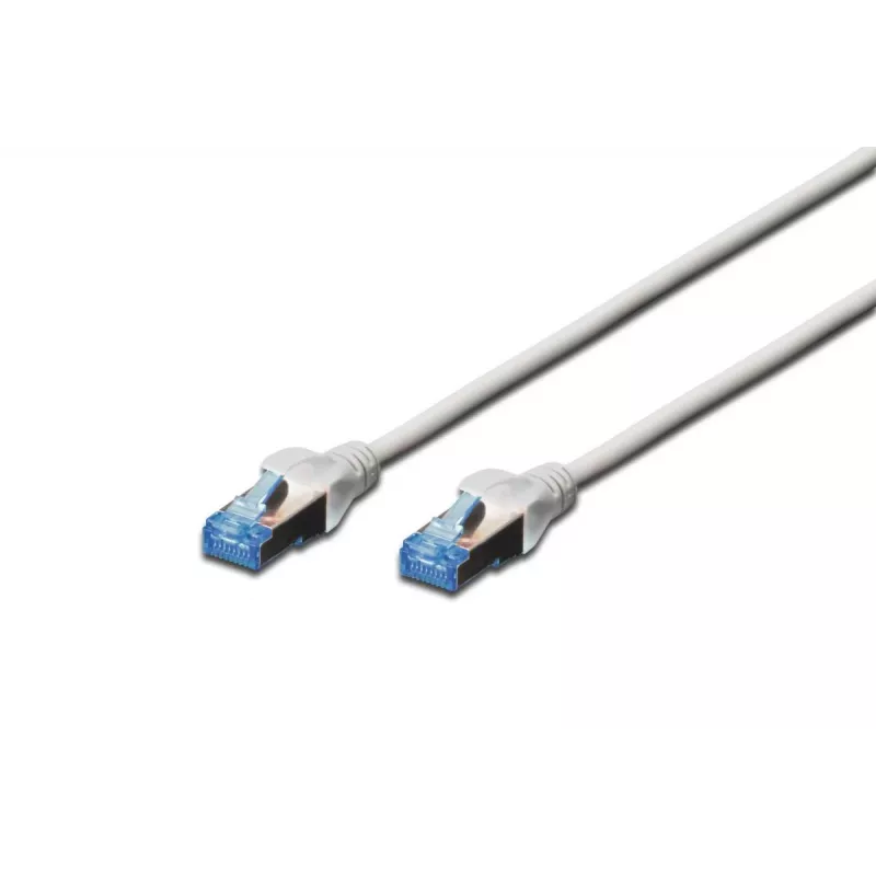 DIGITUS Patchkabel - Cat 5e - SF/UTP - Snagless - 15 m - grau