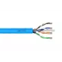 DIGITUS Installationskabel - CAT6a - U/UTP - AWG 23/1 - 305m - Hellblau