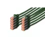 DIGITUS Patch Kabel - CAT6 - S/FTP - Snagless - Cu - 5m - Grün - 10pk