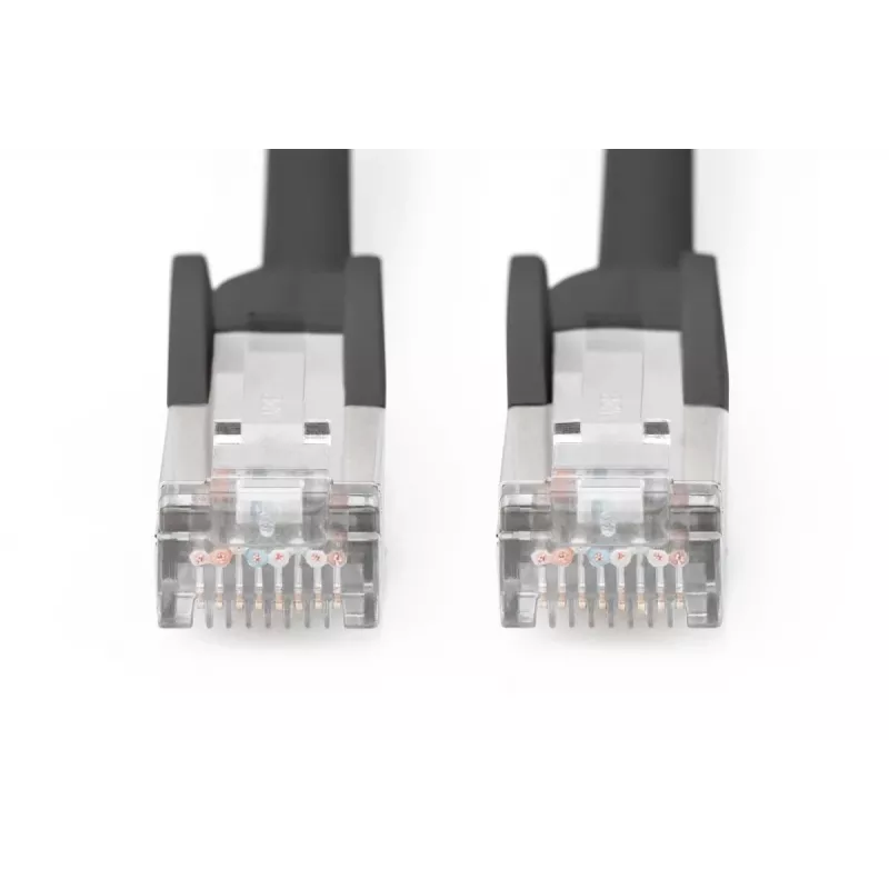 DIGITUS Patchkabel - CAT6 - S/FTP - Booted - 3m - Schwarz