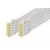 DIGITUS Patch Kabel - CAT6a - S/FTP - Snagless - 2m - red - 10pk