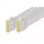 DIGITUS Patchkabel - CAT6a - S/FTP - Snagless - 5m - Schwarz - 10er-Pack