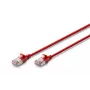 DIGITUS schlank Patchkabel – CAT6A – F-FTP – 5 m – Rot