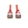 DIGITUS schlank Patchkabel - CAT6A - F-FTP - 2m - Rot