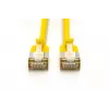 DIGITUS schlank Patchkabel - CAT6A - F-FTP - 30 cm - Gelb