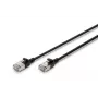Netzwerkkabel Digitus DK-1632-A-003S-BL 0.3m Cat6a F/FTP Schwarz