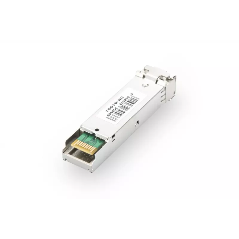 DIGITUS 1,25 Gbit/s SFP-Modul, bis zu 20 km Singlemode, LC-Duplex-Stecker 1000Base-LX, 1310 nm