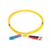 DIGITUS Glasfaser-Patchkabel, LC auf ST OS2, Singlemode 9/125 µm, Duplex, Länge 3 m